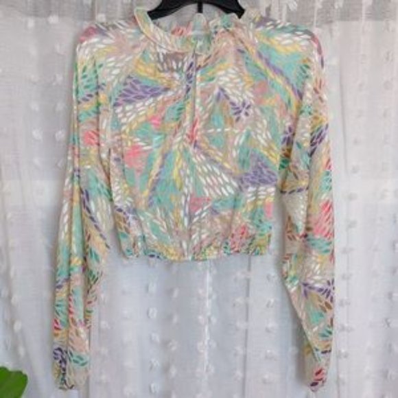 c/meo SET UP TOP IVORY BURNOUT - Picture 5 of 8